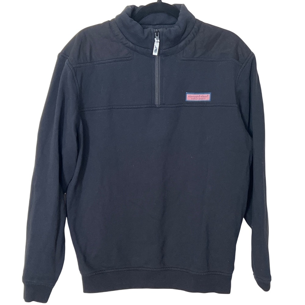 Vineyard‎ Vines Canvas Shoulder Shep Shirt Black Size Small EUC